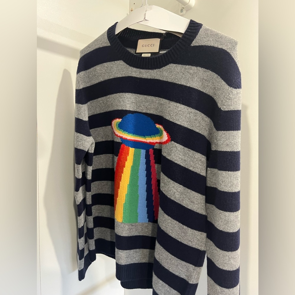 Gucci sweater from “loved” lineup